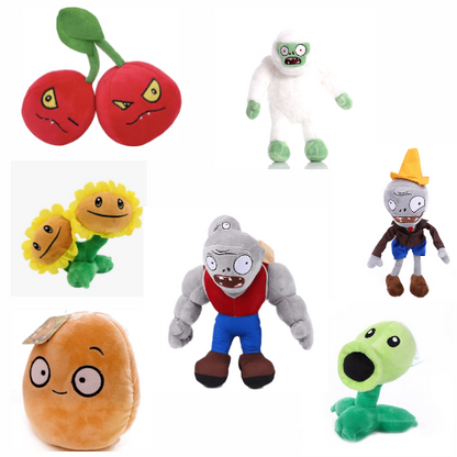 PLANTS VS. ZOMBIES PLUSH TOYS – THE ULTIMATE BATTLE BEGINS!