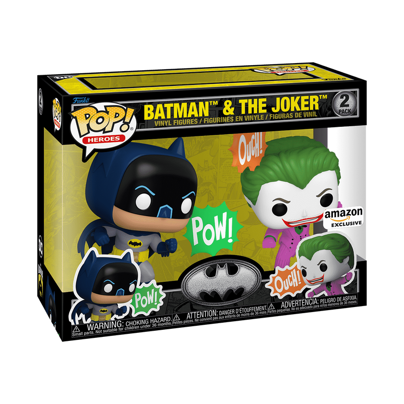 POP! BATMAN & THE JOKER (1966) 2-PACK