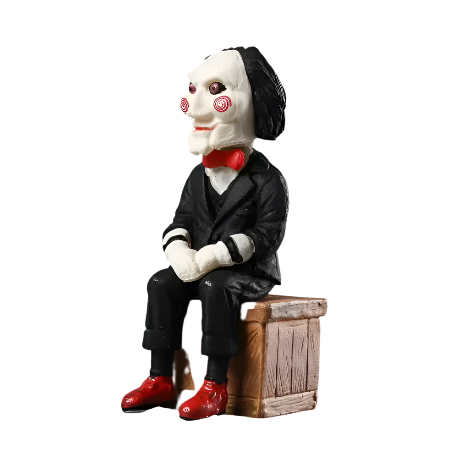 BILLY THE PUPPET HORROR COLLECTIBLE – MINI FIGURINE FROM SAW